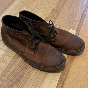 Leather dress shoes/boots